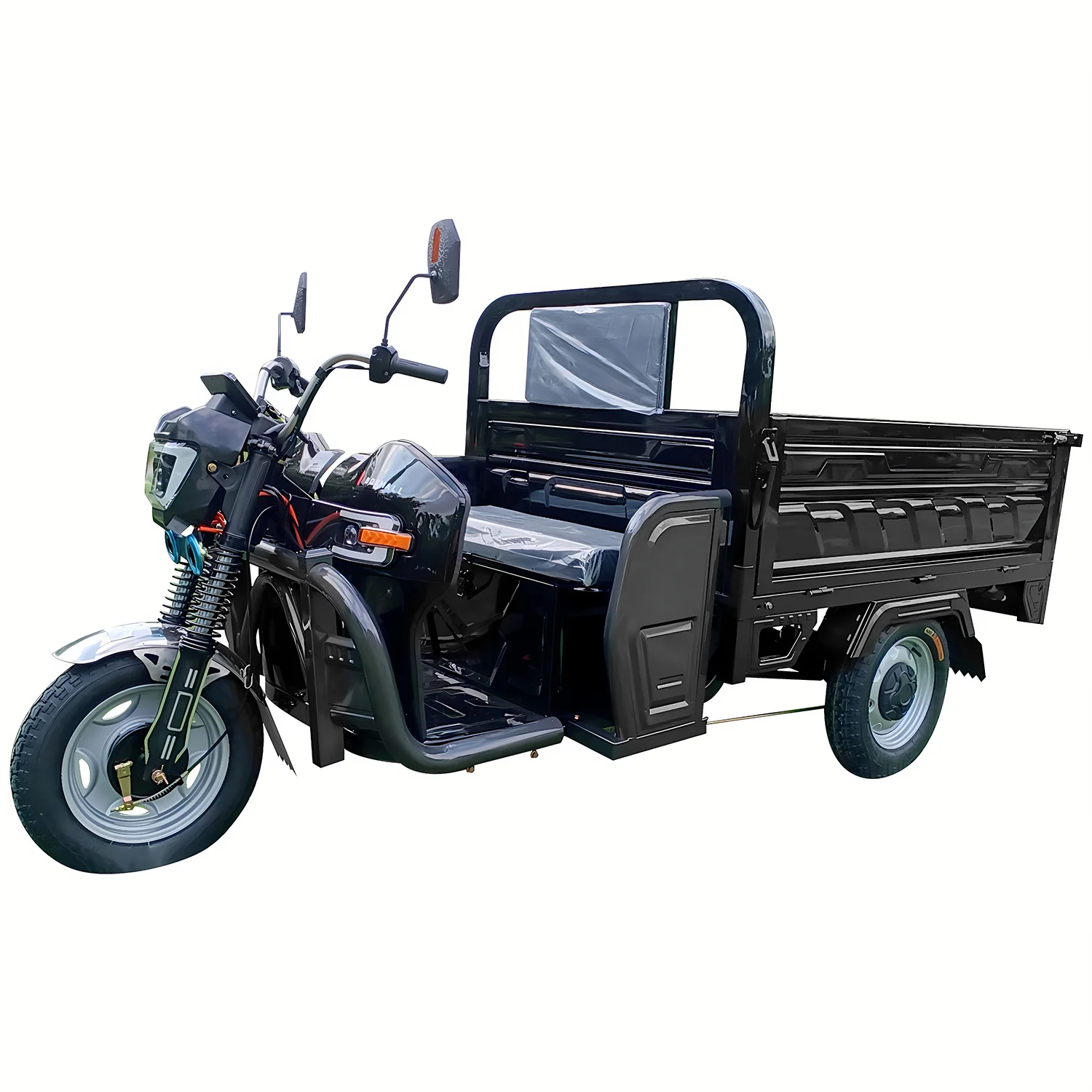 60V 1000W Three Wheels Cargo Electric Tricycle Bike With 45AH Battery For Adults