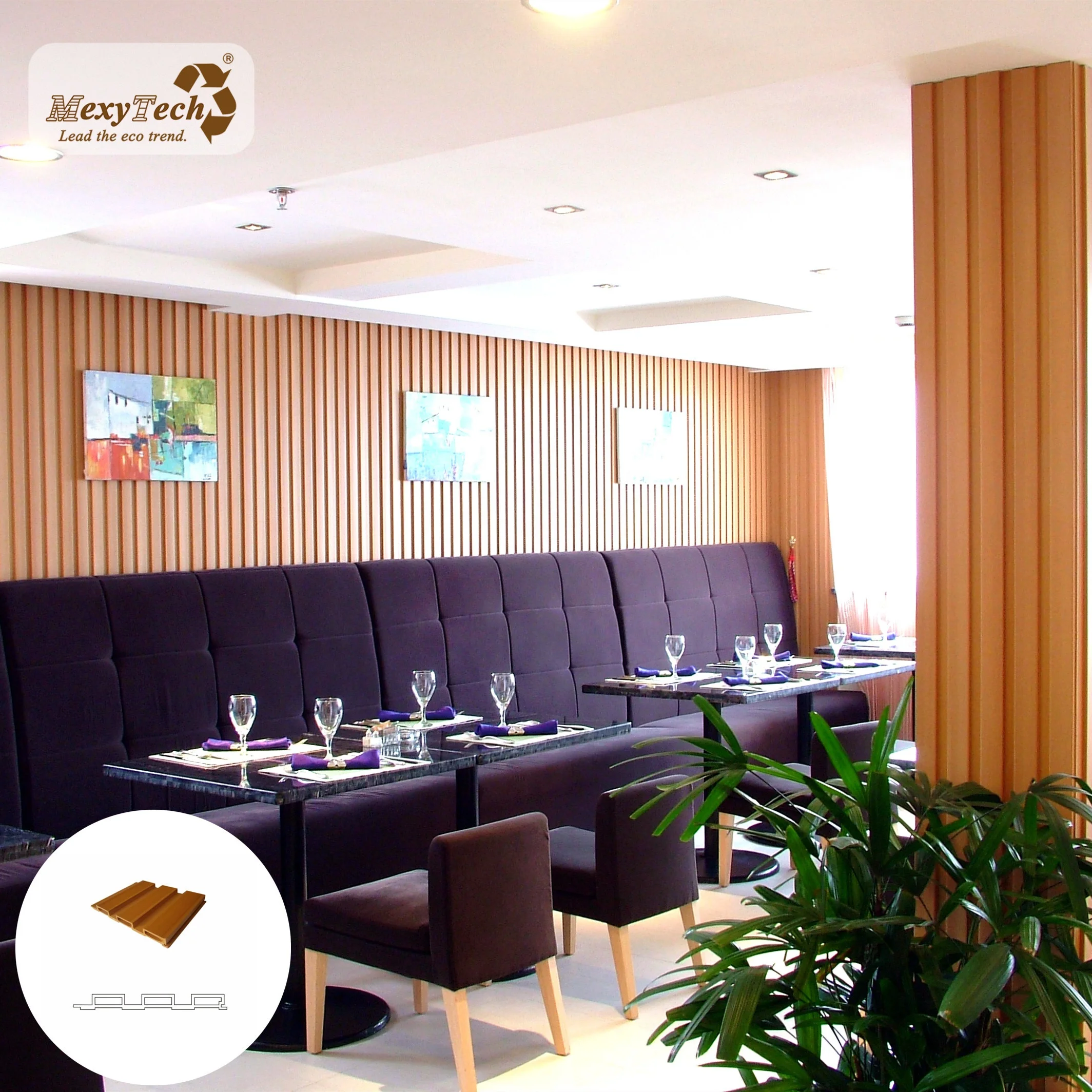 2017 New Cladding Engineered Flooring Decking Online Technical Support Environmental Friendly, 100% Recyclable 2 Years 100x25mm