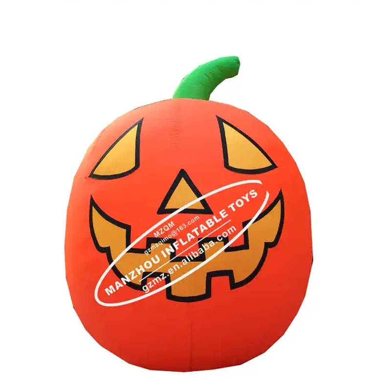 Outdoor Giant Halloween Decoration Inflatable Pumpkin Backyard Adervitising Ballon For Sale