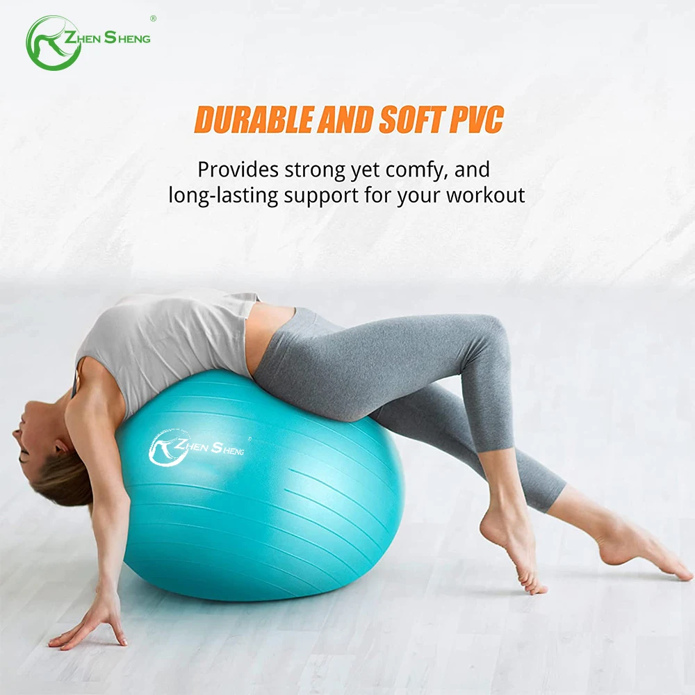 Zhensheng wholesale fitness gym exercise pilates yoga ball