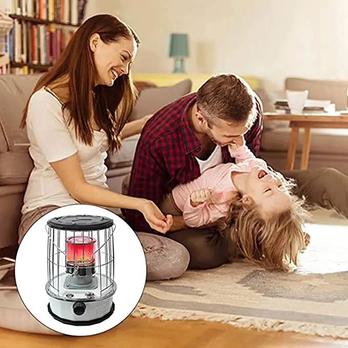 OEM Kerosene  Heater, For Indoor Camping, Lightweight Portable Stainless Steel Oil Heater Glass Burner For Outdoor Patio Refine