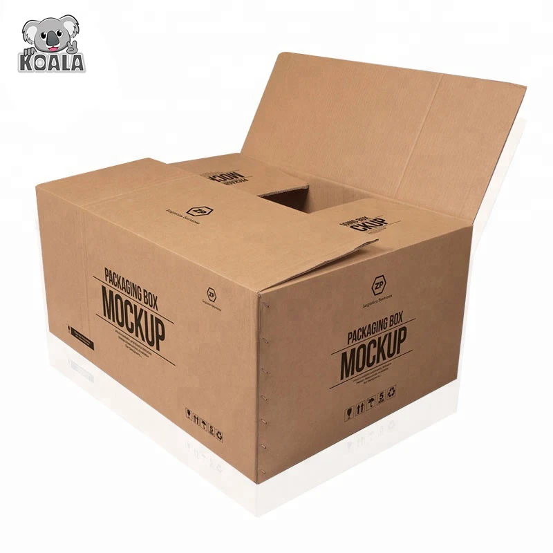 Custom Corrugated Large Carton Water Resistant Storage Packaging Cardboard Box
