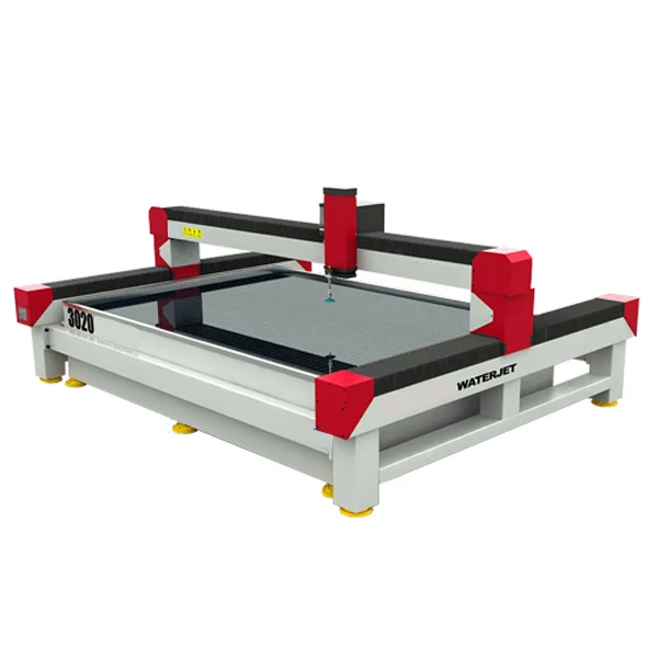 Sheet metal fabrication metal steel plate cutting 3000mm*2000mm cnc waterjet cutting machine