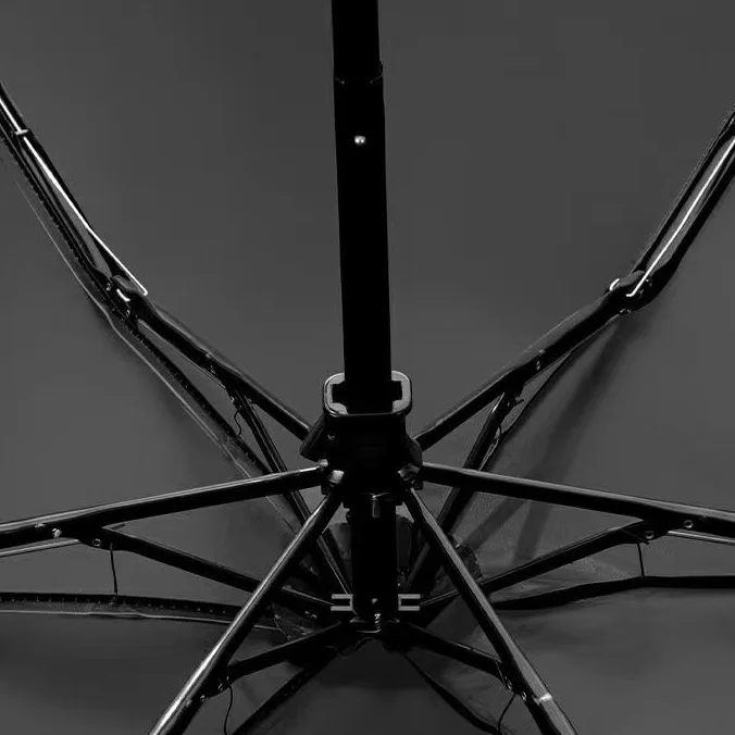 5 fold mini uv pocket small black umbrella of Small capsule Umbrella  pocket with logo  as same as  phone