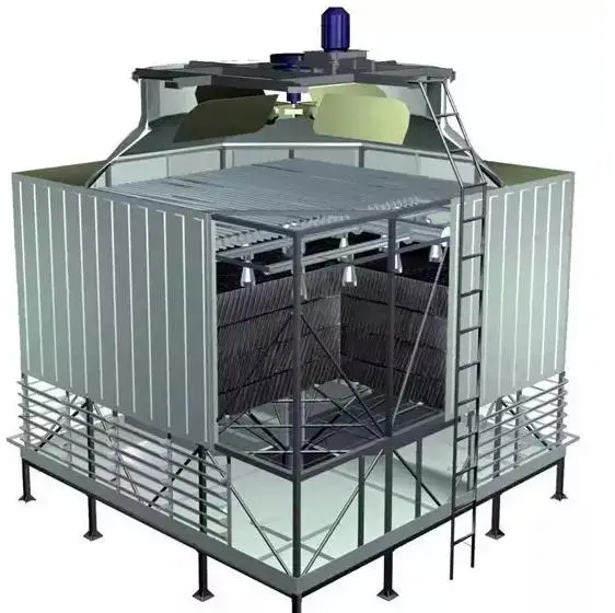 Квадратная или круглая башня охлаждения FRP открытые