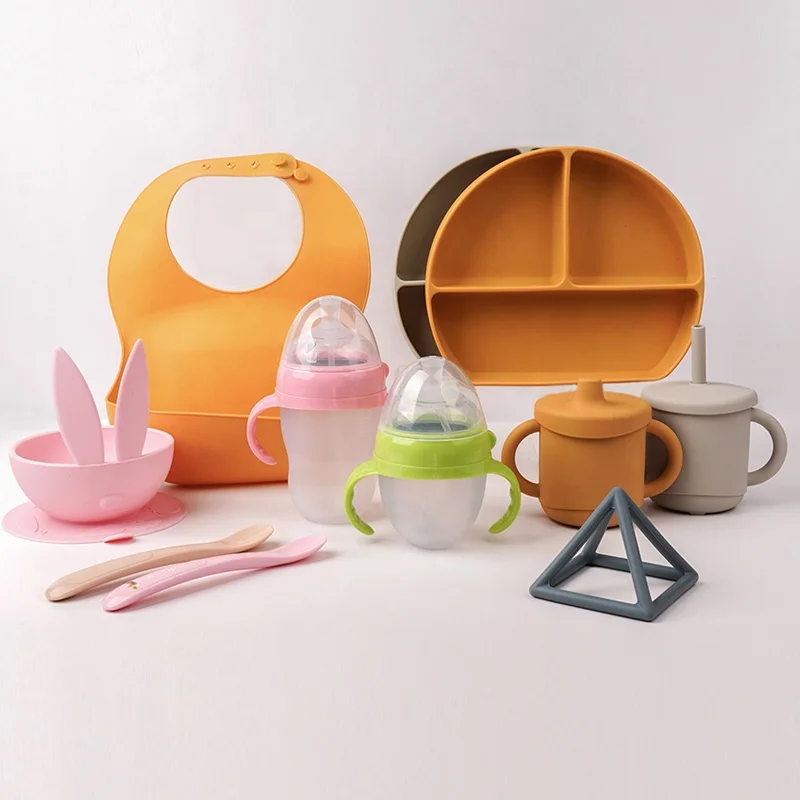 Logo Customized Good Quality Unique Custom Feeder Spill Proof Easy Grip Non-Toxic Nursing Baby Feeding Bottle Nipple Bottles