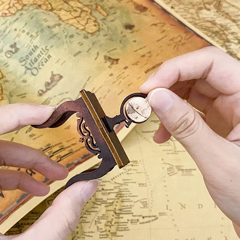 CuteBee Парусная память, сделай сам, деревянная игрушка ручной работы, подарок, миниатюрная книжная полка, книга, ВОК