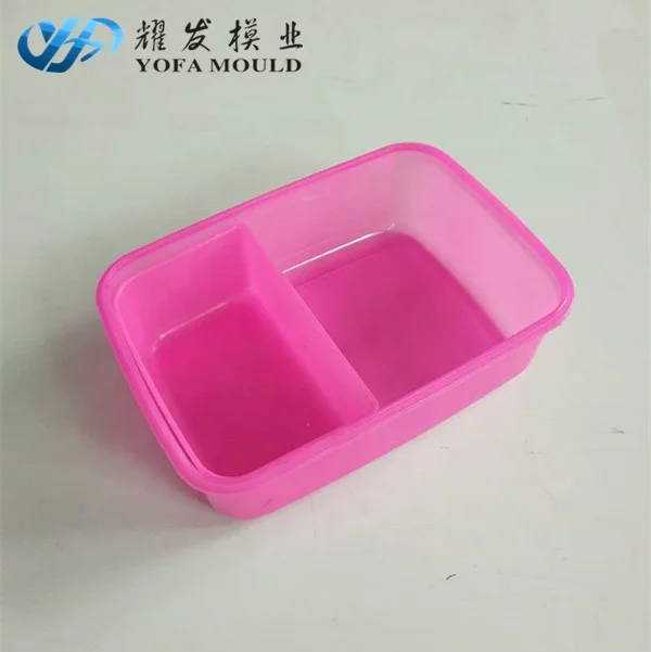 
plastic injection customized design seal pot tank food box container mould mold 