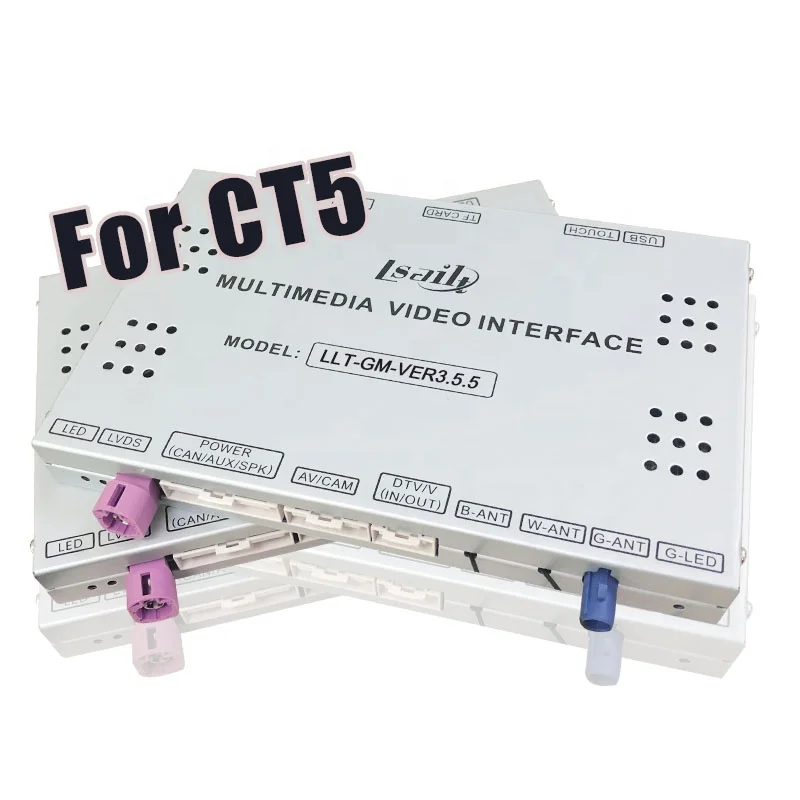 Android / CP AA interface for Cadillac CT5 2019- with gps navigation auto android optional CUE system by Lsailt