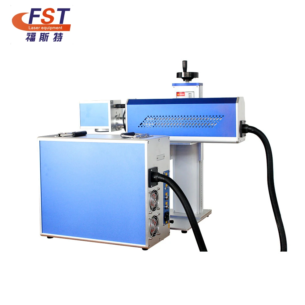 Wood Textile Plastic Nonmetals laser Engraver RF 20w 30w 50w 100w  Co2 Laser Marking Machine
