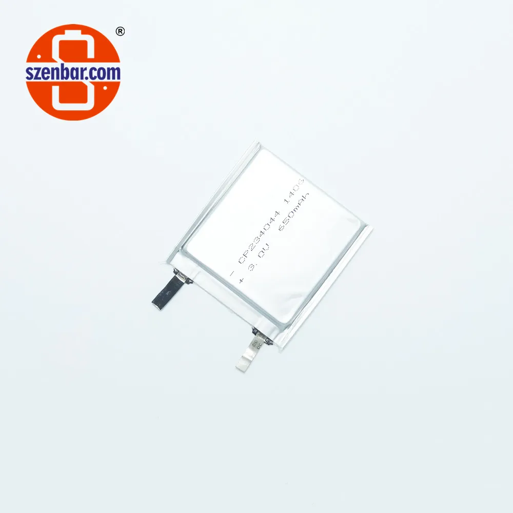 Non-rechargeable ultra thin lithium battery Enbar 3.0v 650mAh CP234044