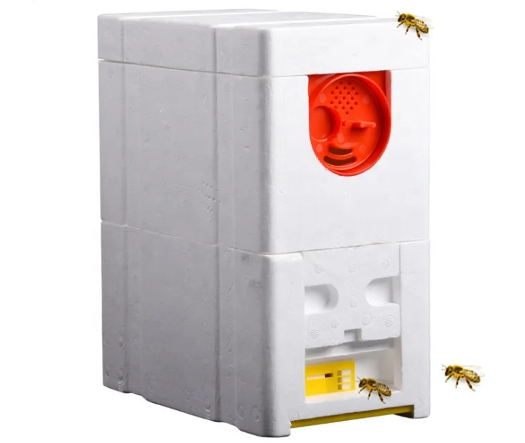 Multi-Functional Plastic Foam Double Nuc Queen Bee Hive Mini Mating Beehive Beekeeping Beehive Queen Rearing NUC Beehive