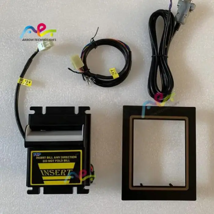 Bill Acceptor Multiple International Currencies Cash Banknote Paper Money Vending Claw Machine