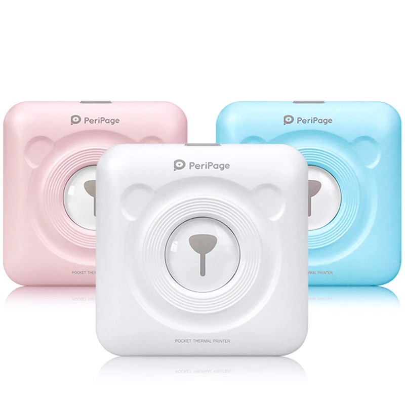  Portable 58mm Desk Wireless Thermal Label Printer Mini Sticker Photo Bt impresora