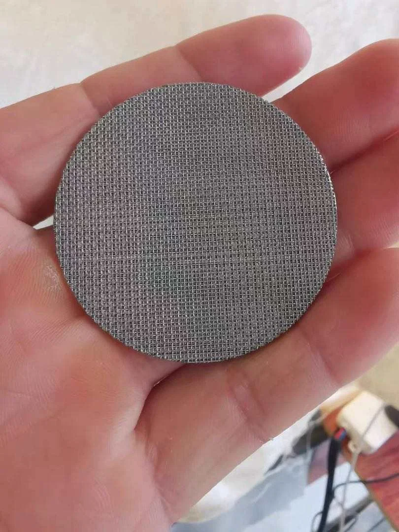51/53.5/58mm puck screen 316L Stainless Steel Sintered Mesh Coffee Filter Disc for Espresso Portafilter Lower Shower