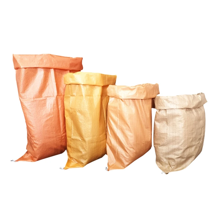 Custom 20kg 25kg 30kg 50kg 100kg Large Polypropylene Seeds Grain Rice Sack Recyclable Aminated Pp Woven Bag