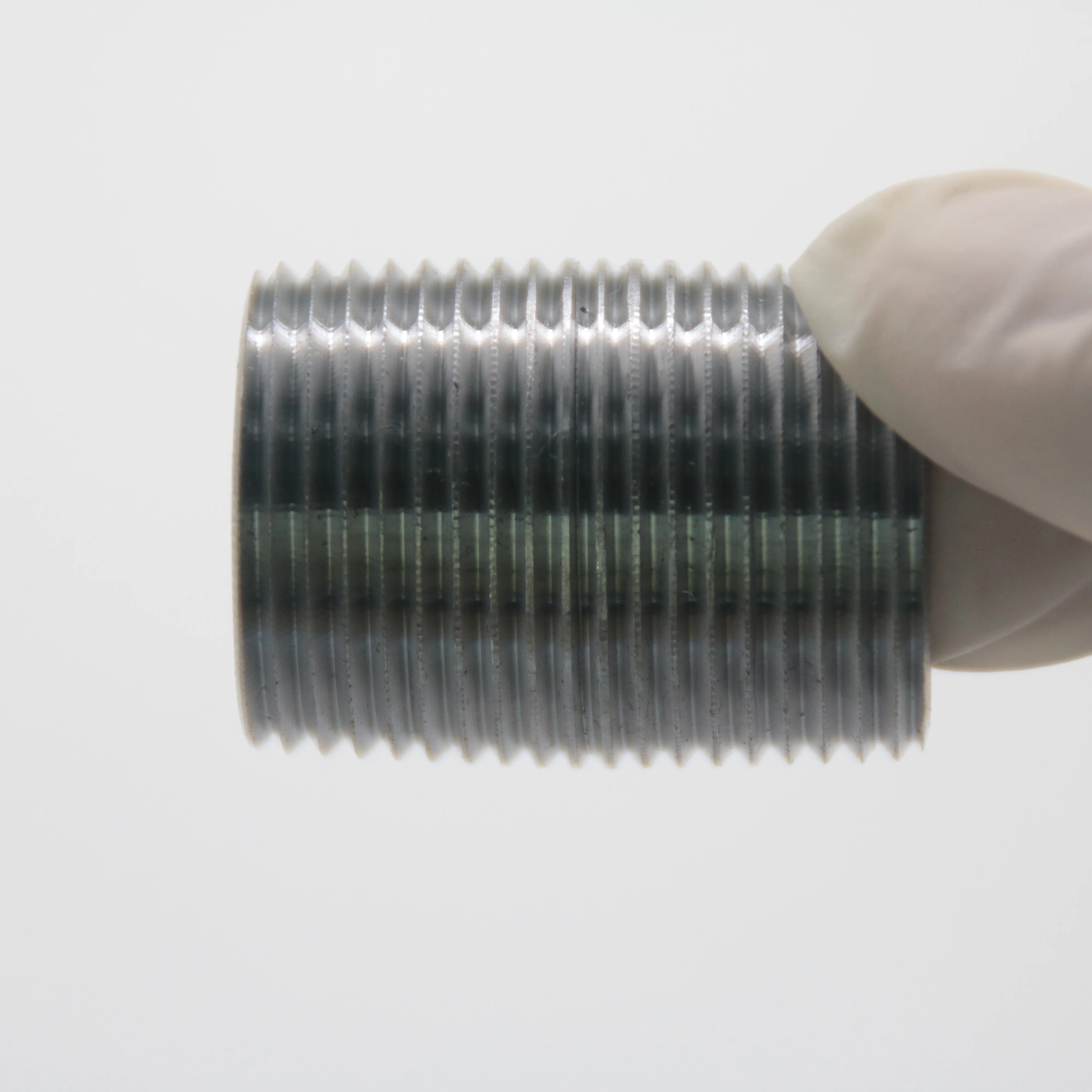 1 inch sch40 sch80 cold galvanized NPT BSPT full threaded running close nipple