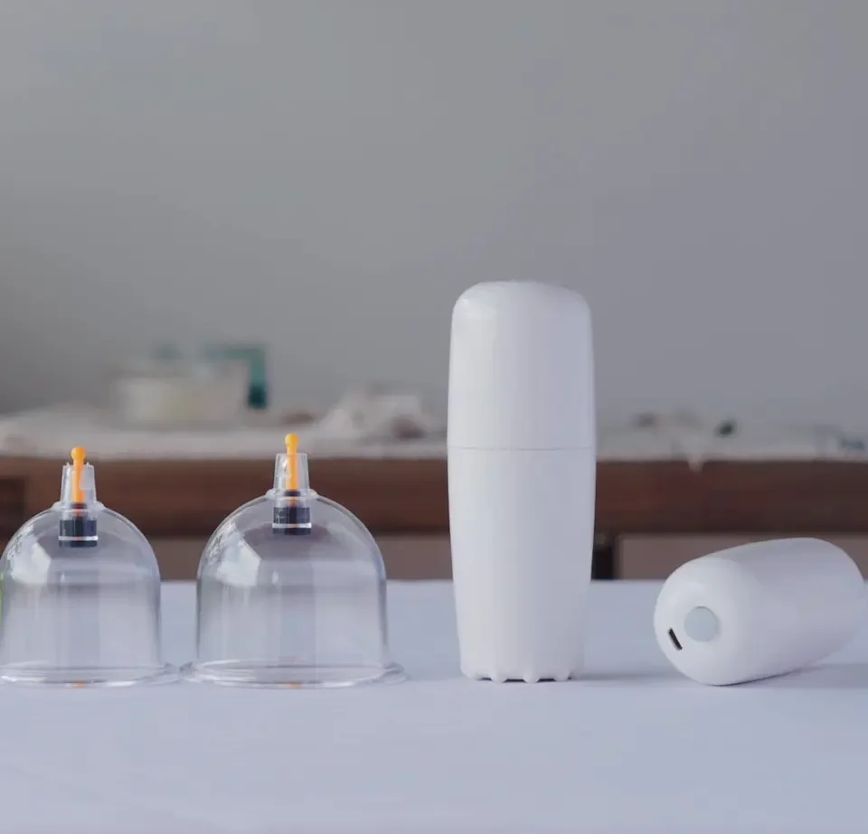 Hot Selling Portable Electric Vacuum Cupping Therapy Machine Smart Gua Sha Back Massager and Body Massage Set