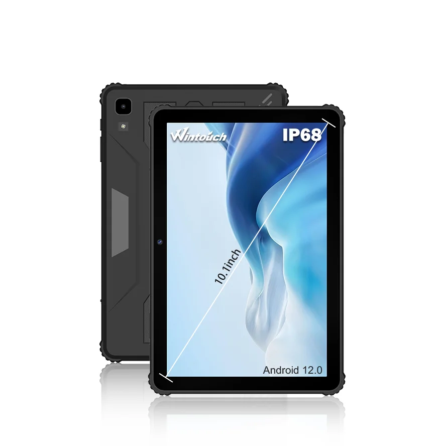 Custom android 6gb ram nfc reader waterproof Ip68 touch screen panel industrial 10.1 inches industrial rugged tablet pc terminal
