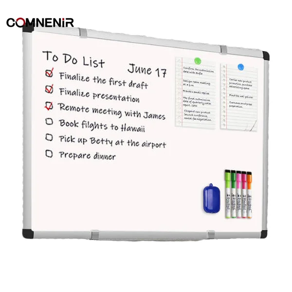 Classroom-Grade School Magnetic Dry Erase Whiteboard Teaching Board for Effective Lesson Planning
