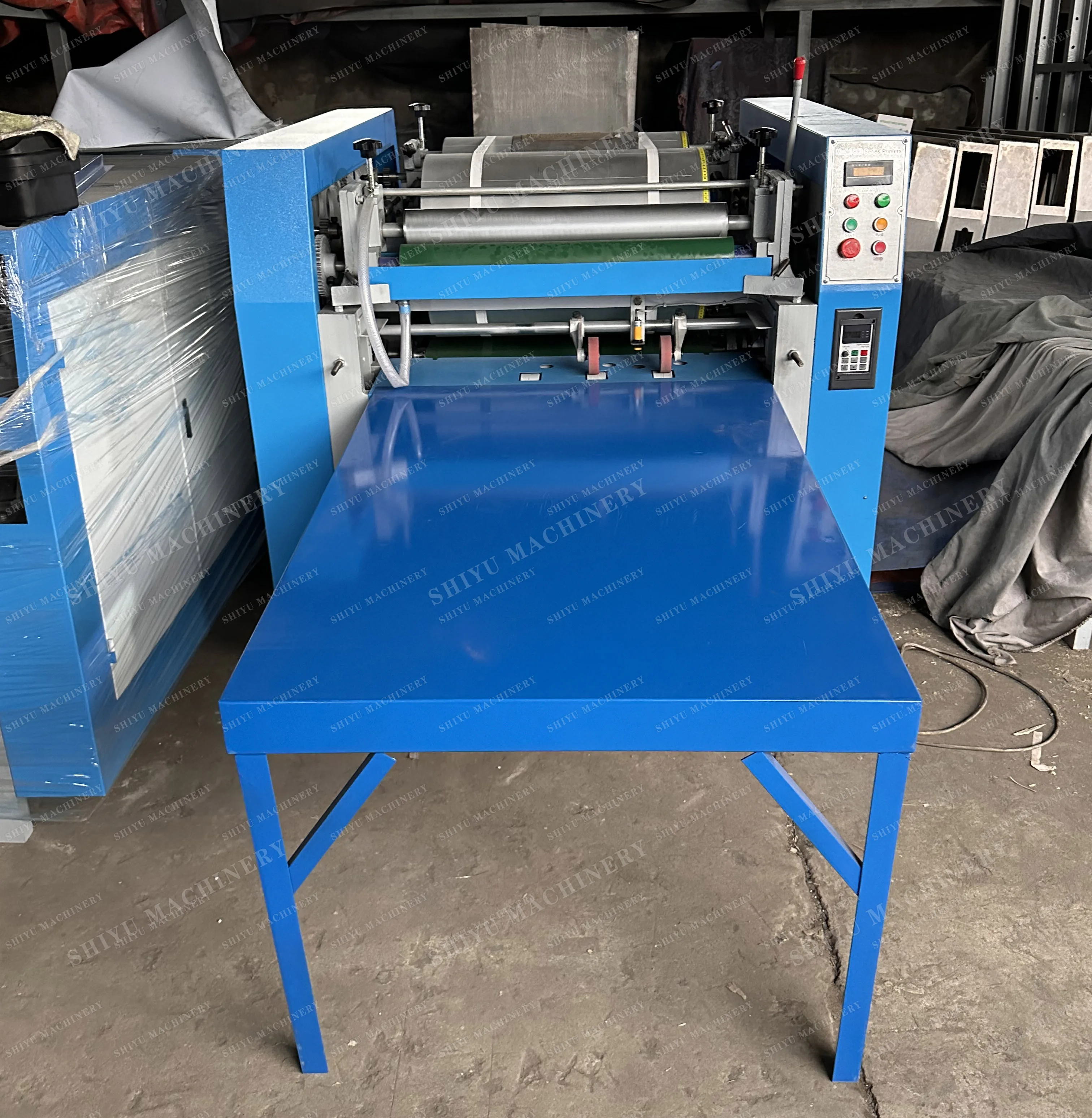 high speed Plastic Bag Printer Price 4 Color Non Woven Bag label flexo Printing Machine