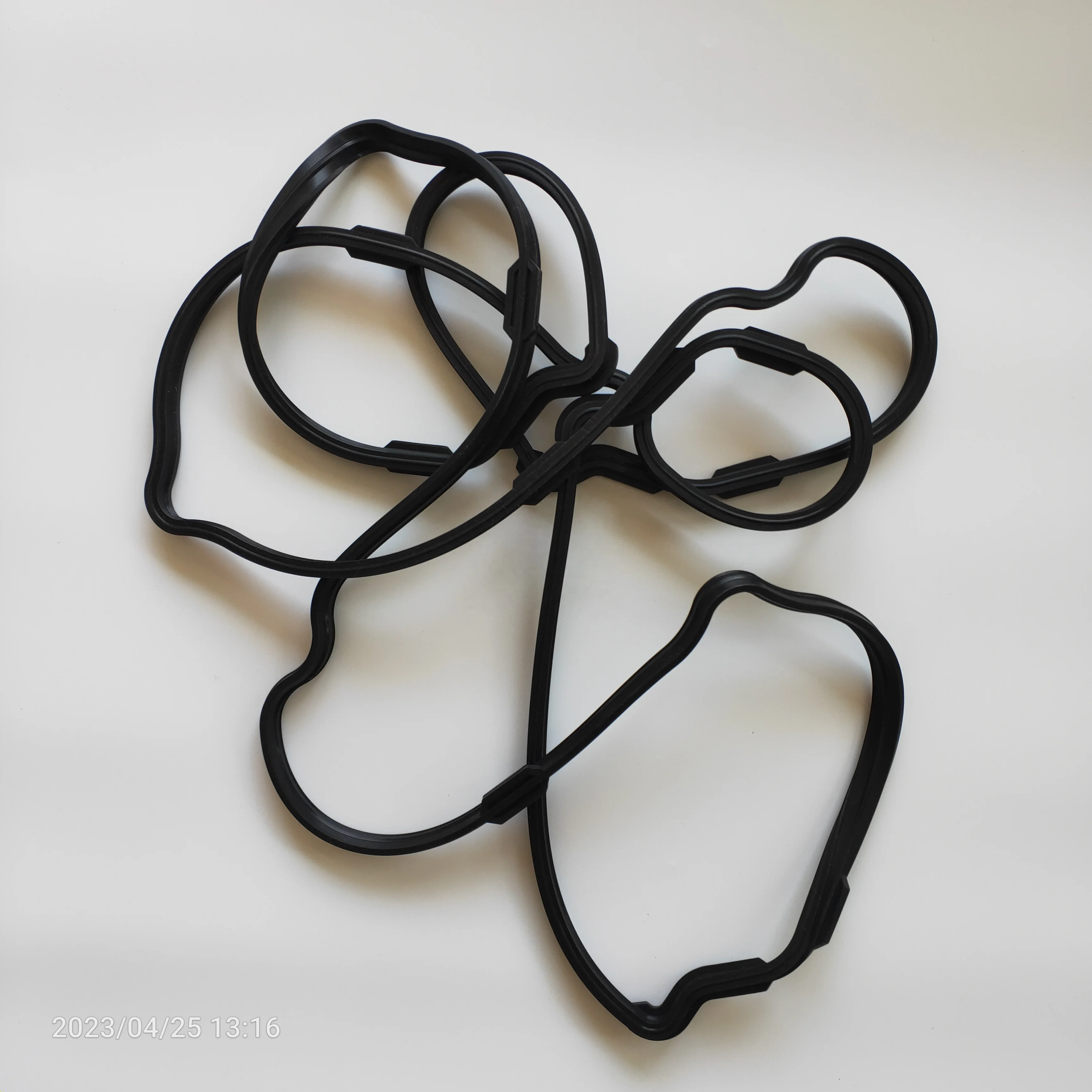 Heavy Truck Detroit Series 60 Oil Pan Rubber Seal 23539104 Diesel Engine Oil Pan Gasket 23522279