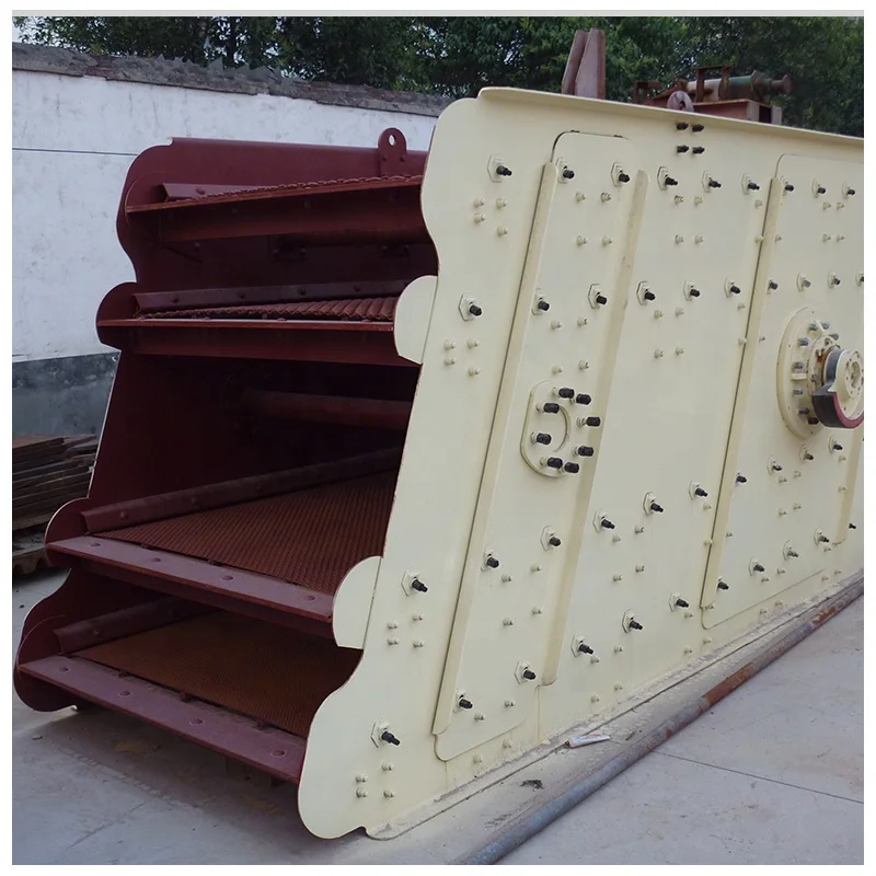 Large Capacity Gravel Sieving Probability Vibrating Sieve Sand Screening Machines liner vibrating screener for copper ore