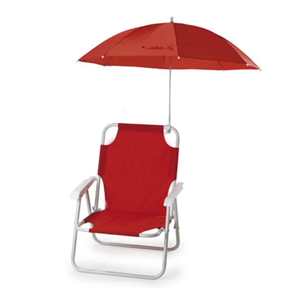 Portable personalized 1 person folding beach chair with umbrella,single seat folding beach chair with umbrella