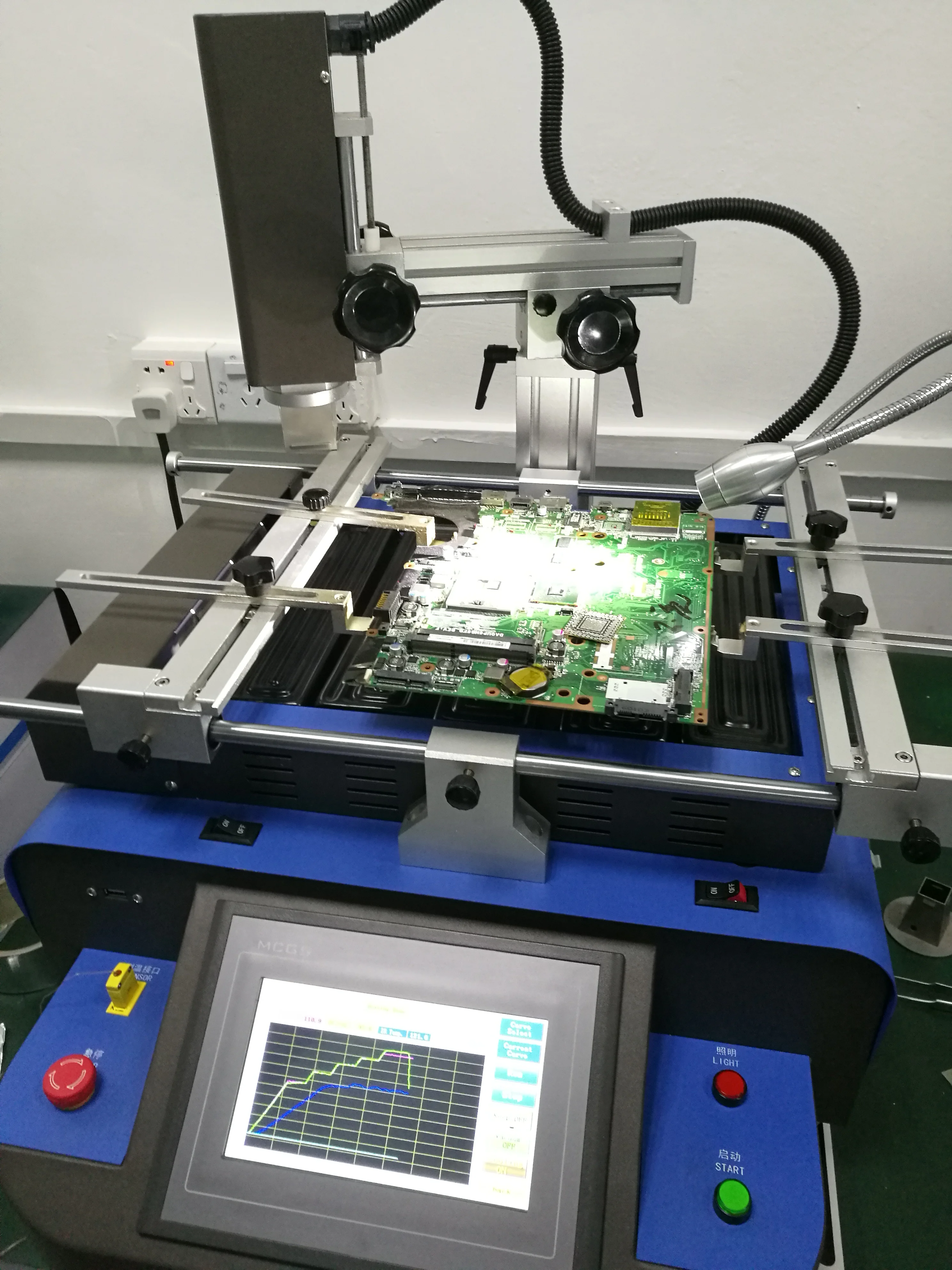 Factory Sale WDS580 Manual Operate BGA Rework Station Mobile and Phones Repair Tools Welding Station Soldering Station 43 CN;GUA