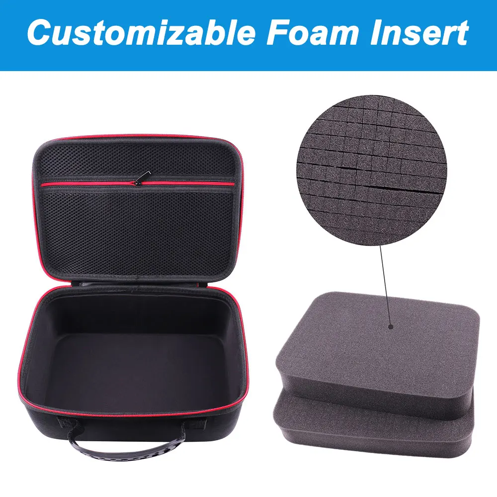 Wholesale Portable EVA Foam Carrying Case With Foam Insert Mobile power box storage case protective bag