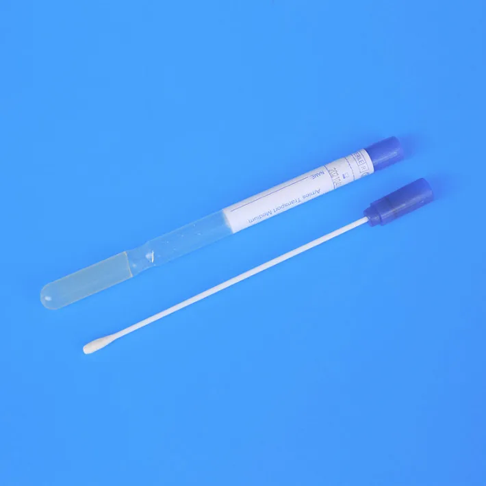 Widely used disposable sterilized cotton sampling transport swab