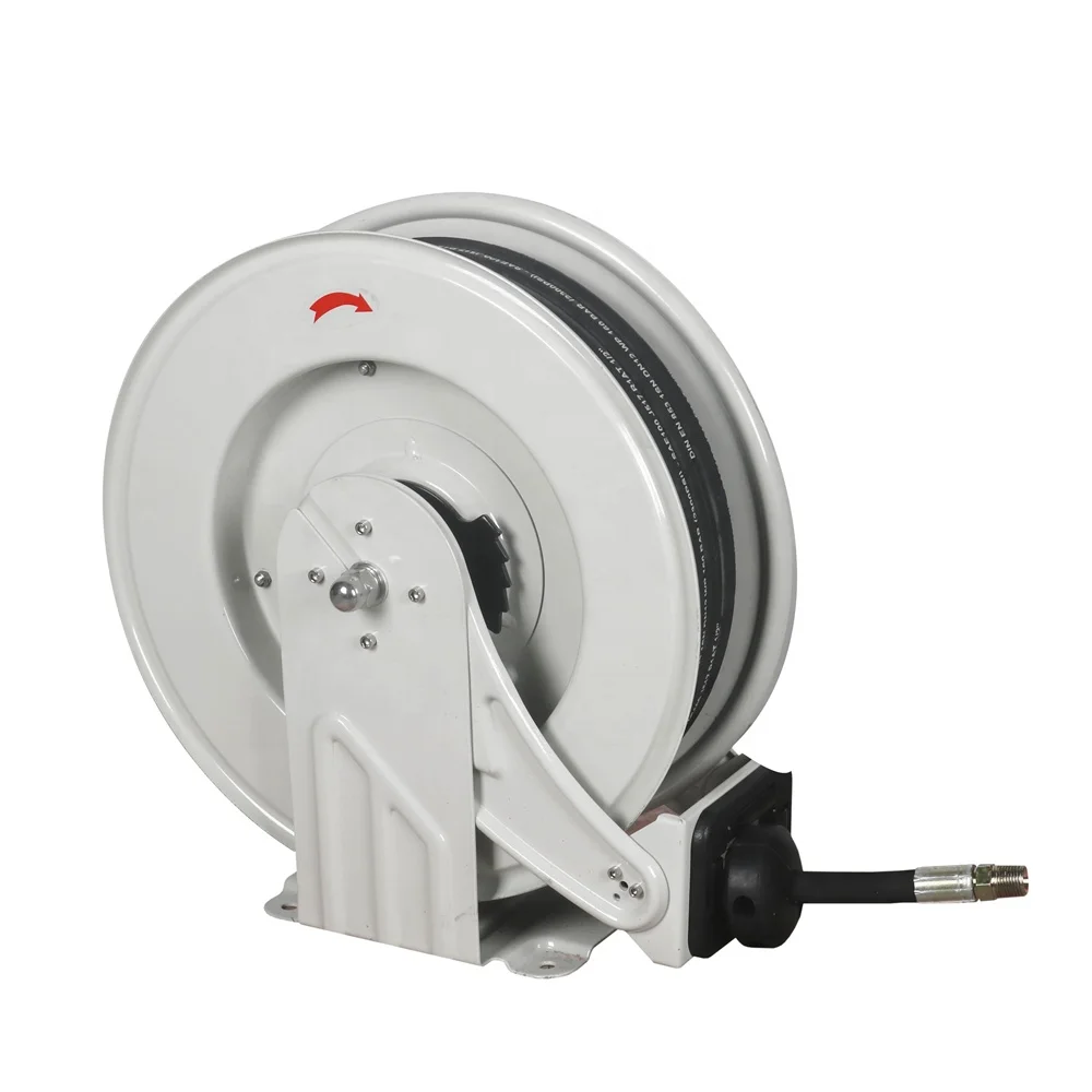 Heavy Duty Industrial-Grade Retractable Oil Hose Reel with Hose Auto Rewind hose reel