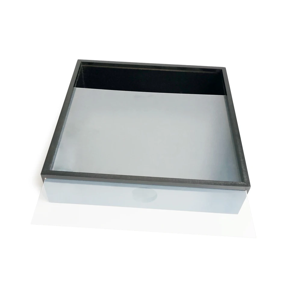 Eco friendly Natural Customized Black MDF Cork Keeper Cork Holder Shadow Box Wine Box