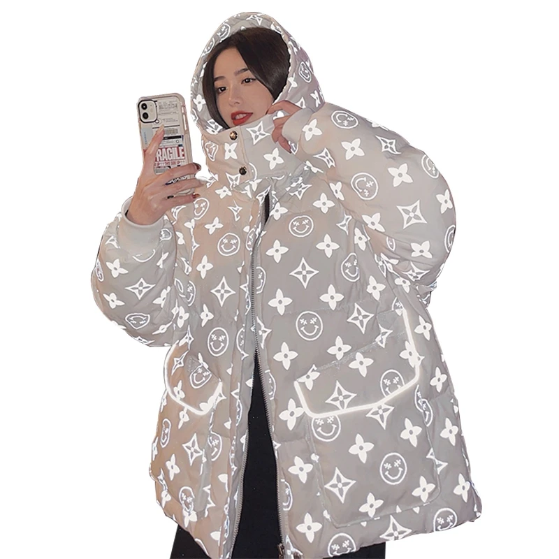 Winter Clothes Coats For Ladies  Winter Jackets Clothes Trendy  Print Down Jacket