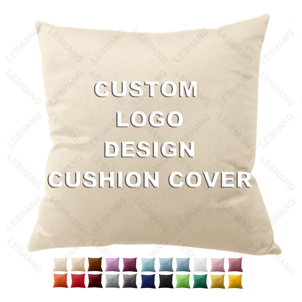 NEW App Logo Tiktok Youtube Cushion Cover Home Decor Customized Square Cotton Cushion Cover Decorative Throw Pillow cover
