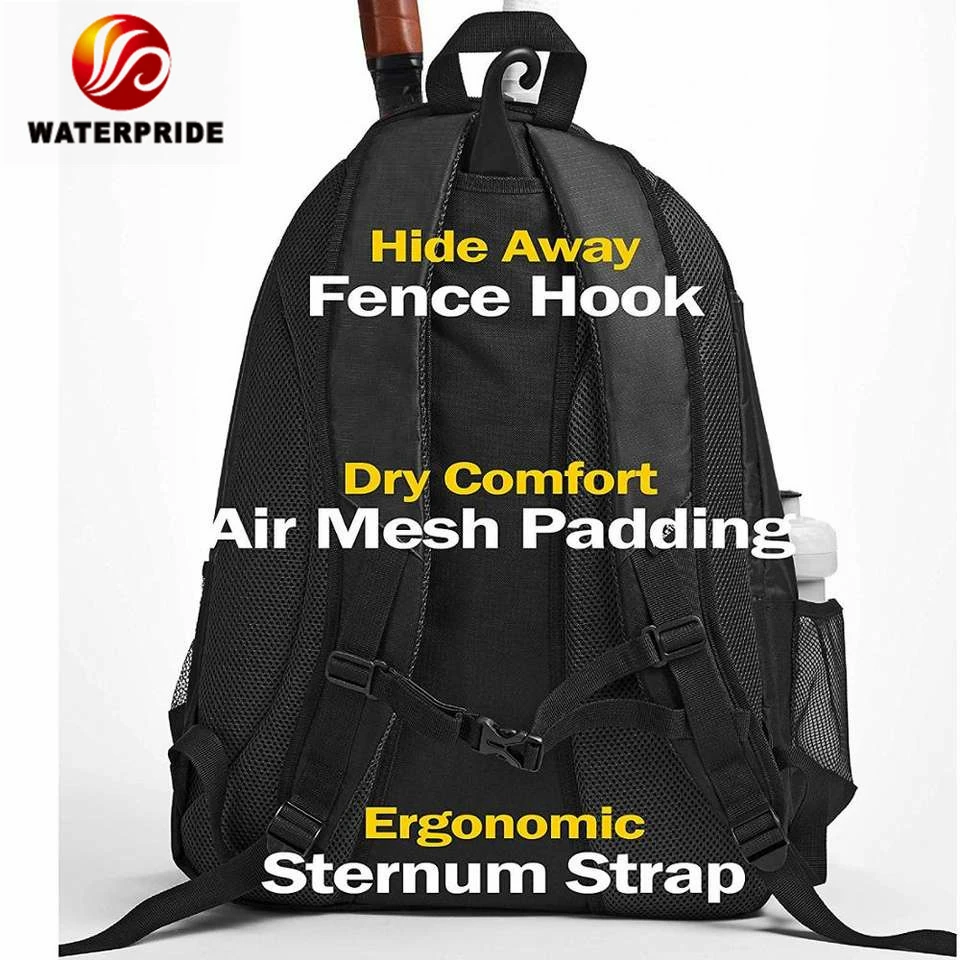Customized 2023 Tennis Bag Holds 2 Rackets in Padded Compartment tennis bag high quality tennis backpack racket bag