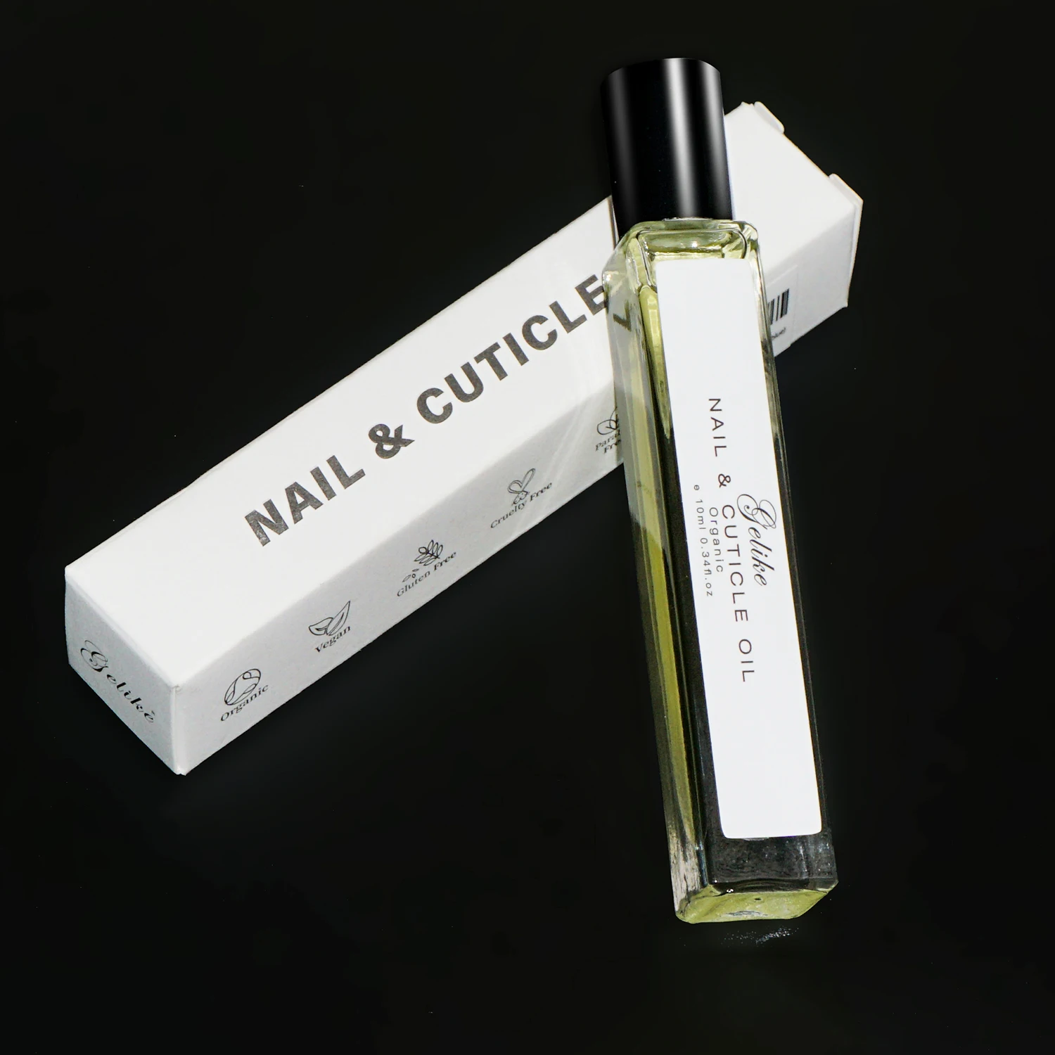 Nail cuticle oil bottle packing large capacity flowery fruity odour essential for fingers