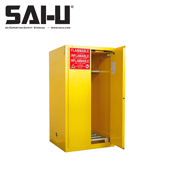 Automatic Door SAI-U SC2055Y drum safety cabinet  fireproof safety chemical reagent storage cabinet
