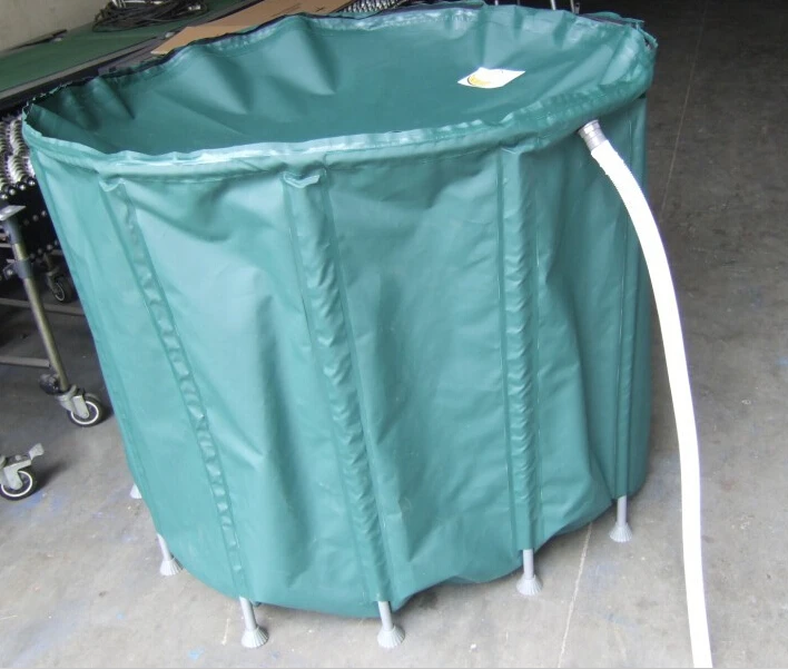 hot selling collapsible heavy duty PVC rain barrel water tank from 25L to 2000L better than oak barrel and wine barrel
