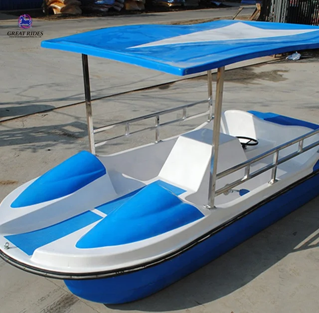 
Good Selling Pontoon Small Plastic Boat With Motor 