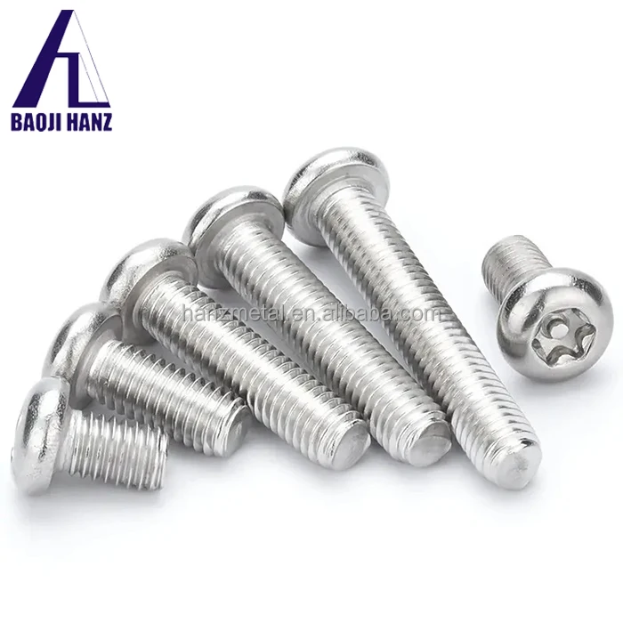 pure titanium screw m6 m8