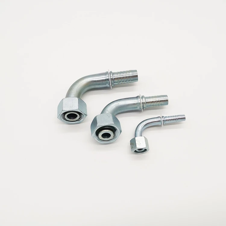 90 Degree Metric Female 24 degree cone o-ring L.T. Alternative EATON  20491 Series Hydraulic Hose Fitting