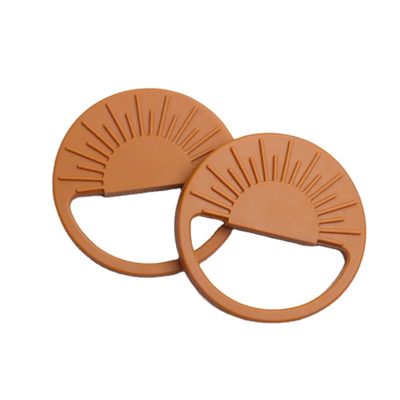 
2021 Trends BPA Free Sunshine Silicone Baby Teether Toy 