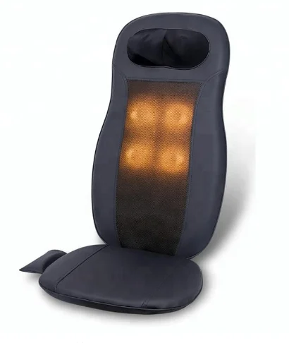 Neck and Back Massager with Heat Kneading,Rolling Massage Seat Cushion,Full Body Massage chair