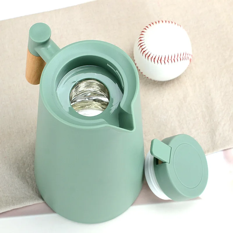 Nice One Custom Glass Inner Tea Water Bottle Insulated Thermo Vacuum Flask Hot & Cold