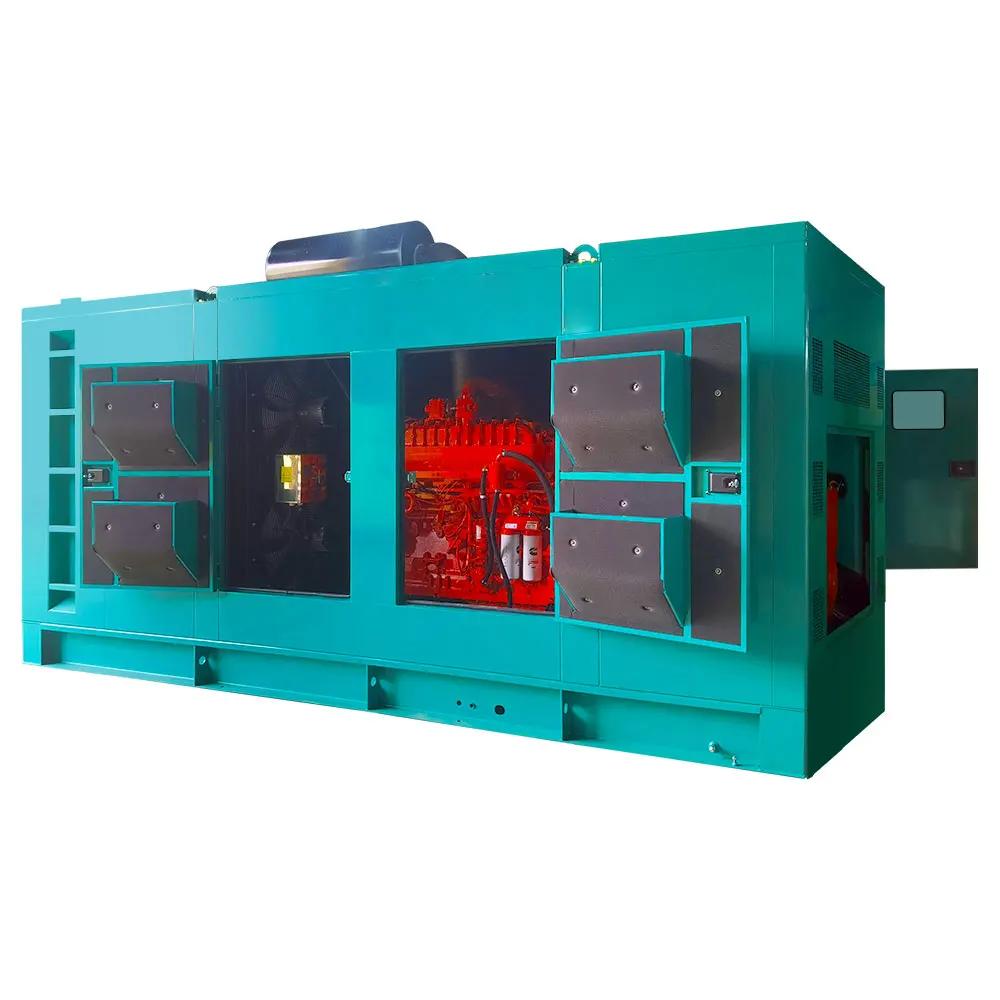 New Cummins K19N-G3/G3S 400kw 500kVA Cummins Natural Gas Engine Generator 3 phases 400V 50HZ gas generator set for power plant