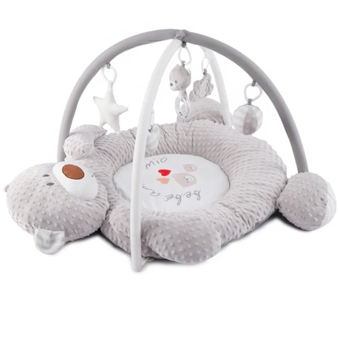 Soft Baby Activity Gym Play Floor Mat Babi for Kids Infants Large Bear Baby Cotton Playmat Activity Gym Floor Play Mat