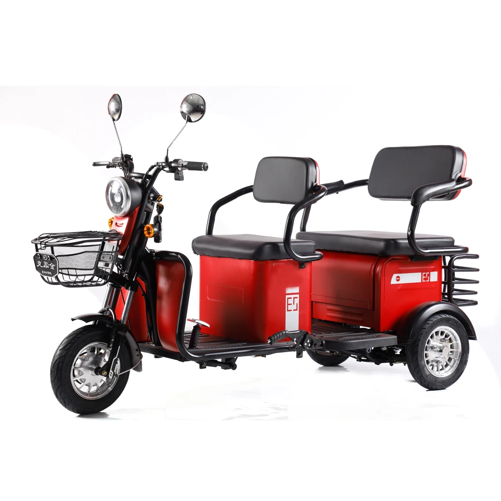 Wholesale 650W 48V Cargo Electric Tricycle LEAD-ACID Battery Cargo Ebike 3 Wheel Electric Bicycle For Adults