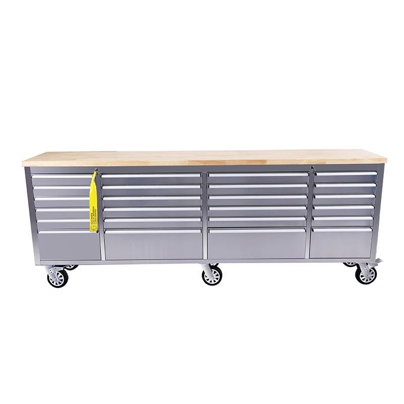 96 inch  Metal Heavy Duty Steel Garage Tool Cabinet High Quality Trolley Tool Chest