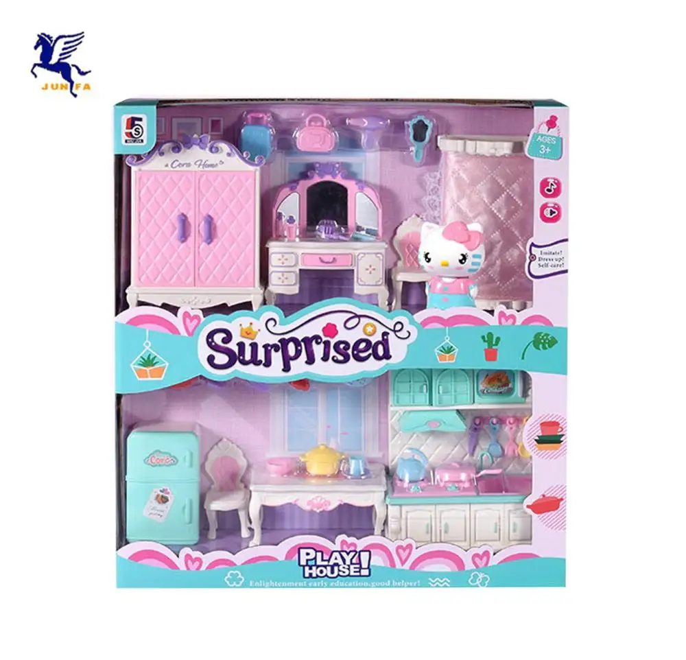girl toys new design plastic modern kids kitchen+toys